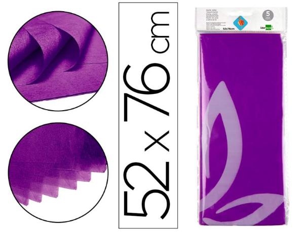 PAPEL SEDA LD 52x76 36079/SE12 VIOL.B-5h