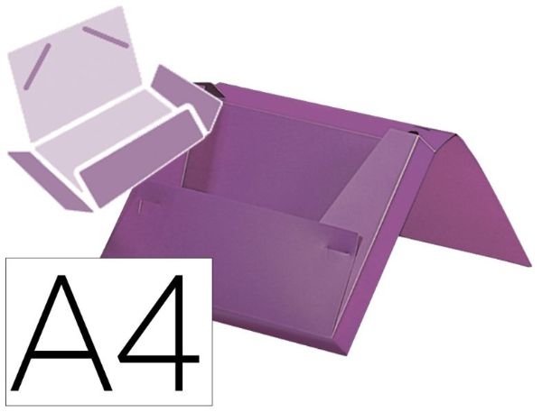 CARPETA LD A4 G/S LAVANDA 10911/SS50