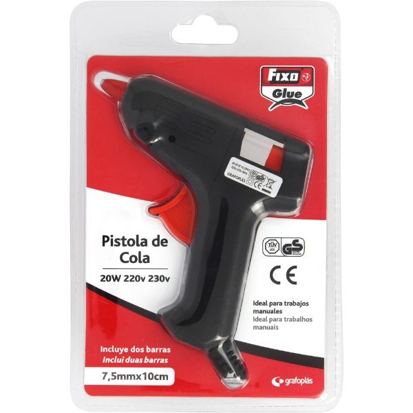PISTOLA DE COLA FIXO 00058210 20W + 2 B
