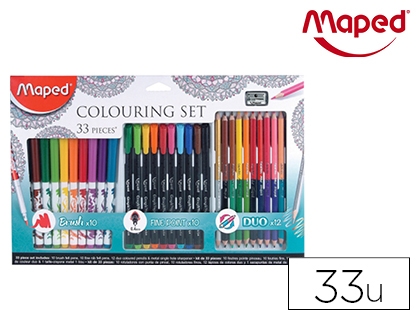 SET DIBUJO MAPED 67814/897417 33 PZAS