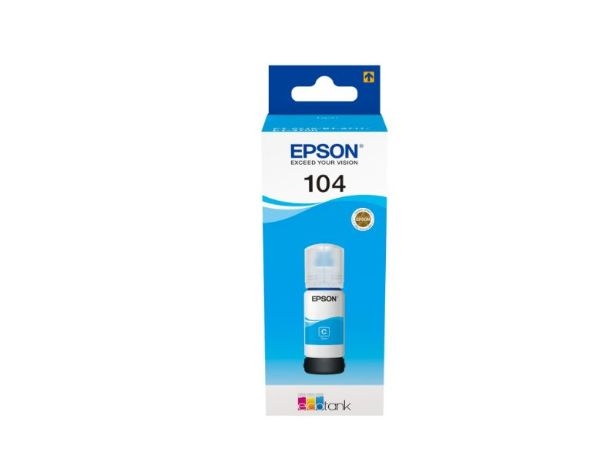 ORIGINAL EPSON 104 C13T00P240 CIAN 65ml