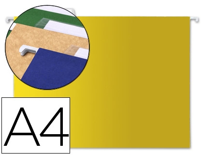 CARPETA COLGANTE A4 AMARIL.LD 42812/SF04