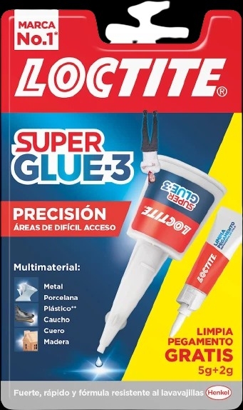 PEGAMENTO SUPER GLUE-3 5gr+LIMP.443111