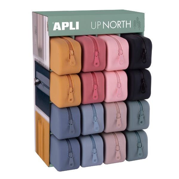 PORTATODO SILICONA APLI 19498 COLORES S