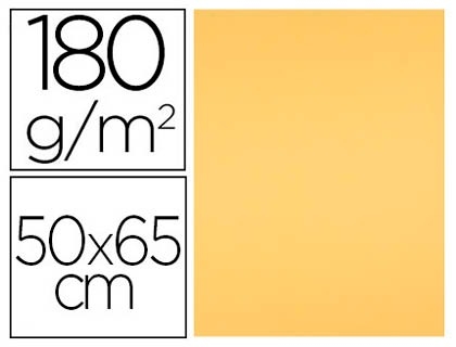 CARTULINA 50x65 180 LD ORO 67845/CT40, U