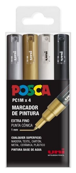 ESTUCHE POSCA PC1M/4C GSWB 182634669