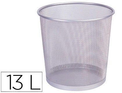 PAPELERA METAL REJILLA QC 24225/KF00850 