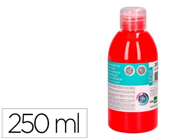PINTURA ACRILI.LD 250ml ROJO 166317/DC23