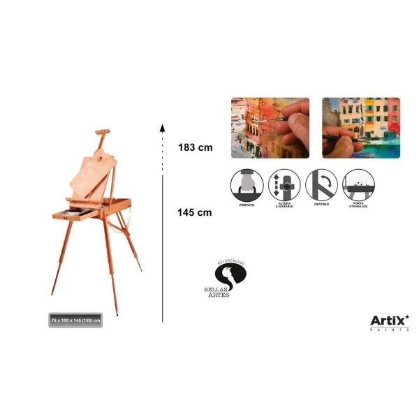 CABALLETE PARA PINTAR ARTIX PP731