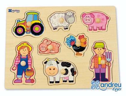 PUZZLE MADERA ANDREUTOYS 68305/16457