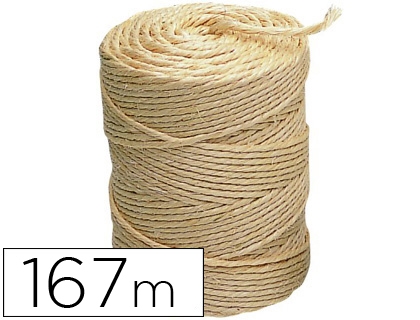 CUERDA SISAL 3 CABOS LD 59431/CU02 1KG R