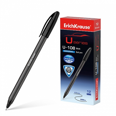BOLIGRAFO EK U-108 NEGRO 53739, UNIDAD