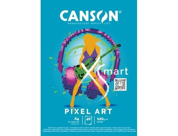 BLOC CANSON XS A4/40H 120gr C32250P004