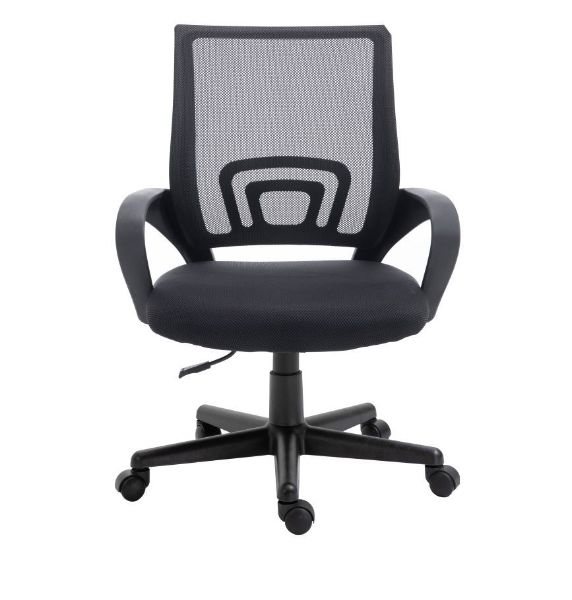 SILLA OFICINA EQUIP MESH NEGRA 651003