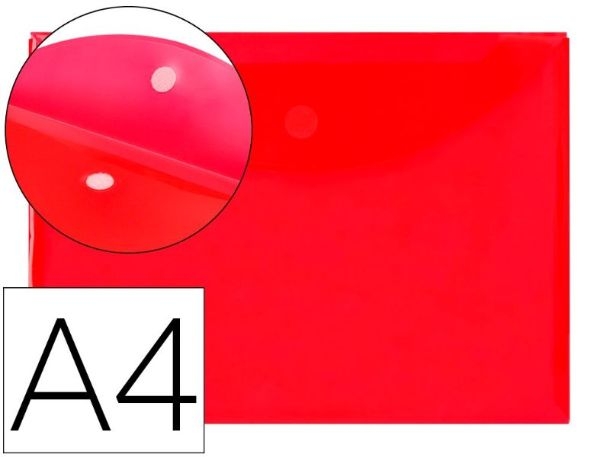 DOSSIER BROCHE A4 LD 35989/BY01 ROJO