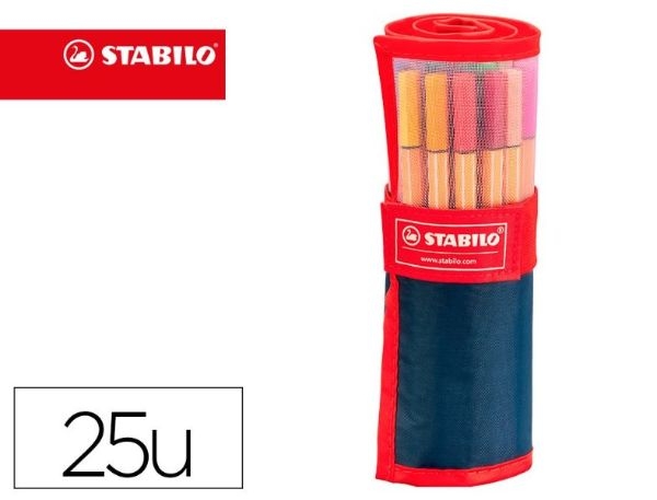 ROLLERSET STABILO 78053/8825-021 25 colo