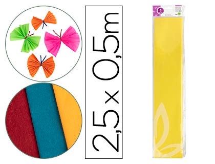 PAPEL CREPE 050x2,5 LD AMAR.24265/CP02, 