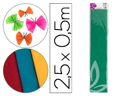 PAPEL CREPE 050x2,5 LD VERD.24277/CP14, 