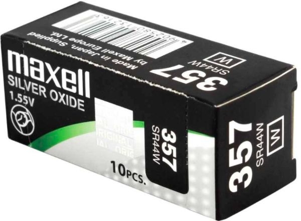 PILA BOTON MAXELL 268401-SR0044W MXL 357