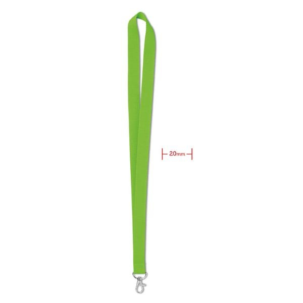 LANYARD CON GANCHO 20mm MO9058-48 VER.LI