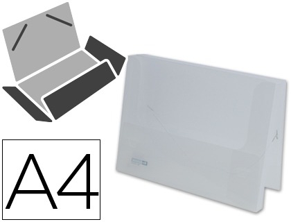 CARPETA LD A4 G/S TRANSPARENT.20960/SS21