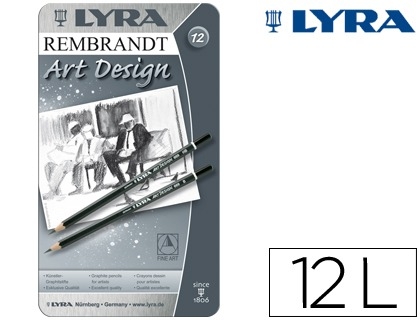 LAPIZ LYRA GRAFITO 52741/L1111120 C/12un