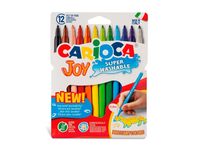 ROTULADOR CARIOCA JOY C/12 13257/40531
