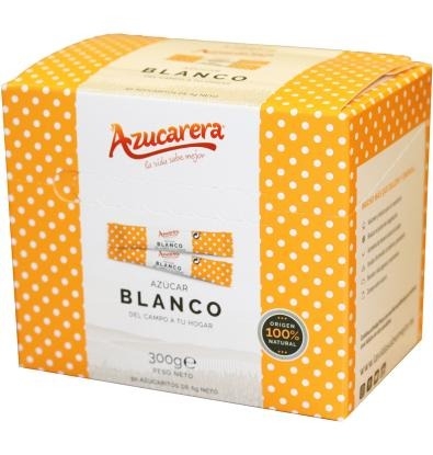AZUCAR BLANCO TUBO 6grs AZUCARERA P/50un