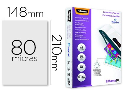 FUNDA PLAST.A5 80mFELLOWES155166/5306002