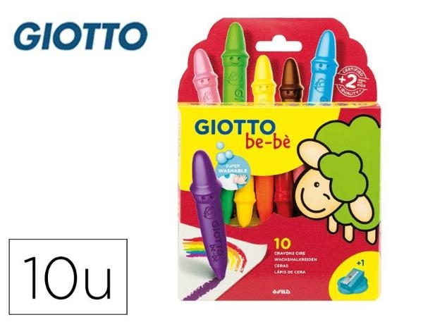 LAPICES CERA GIOTTO 36358/F47920000 C/10