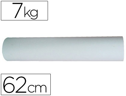 PAPEL BLANCO BOBINA 62cm 48831/62 CM