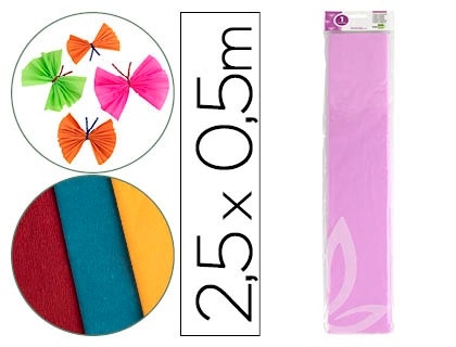 PAPEL CREPE 050x2,5 LD LILA 24271/CP08,