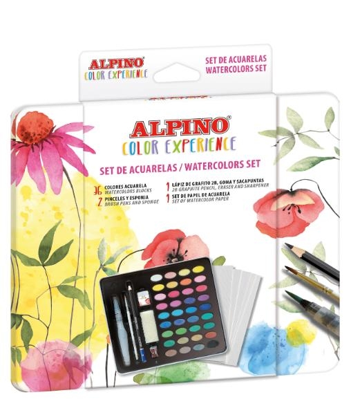 ACUARELAS ALPINO COLOR EXP.AQ001036 C/36