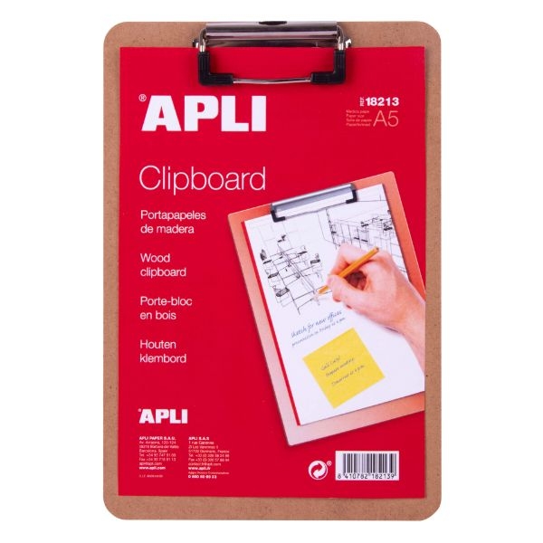 PORTABLOC PINZA APLI 18213 A5 MADERA