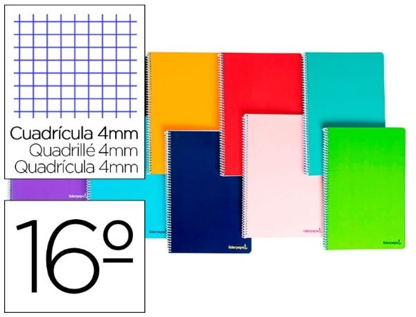 CUADERNO LD 16º/80H CP-4mm 9864/BQ04, UN