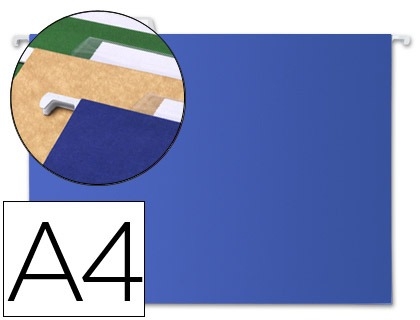CARPETA COLGANTE A4 AZUL LD 42783/SF05