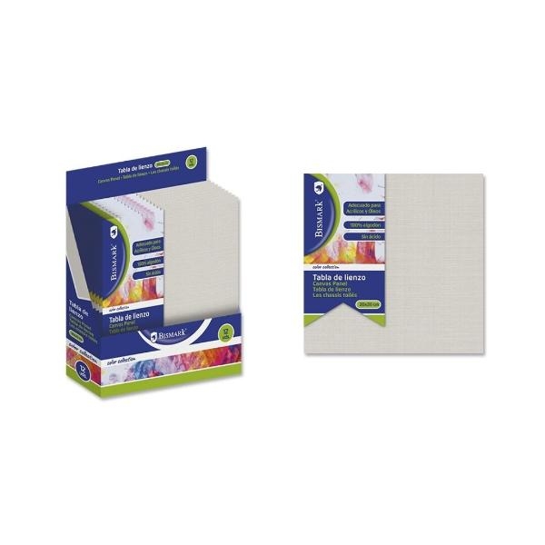 LIENZO CANVAS PLANO 20x20cm BISMA.327030