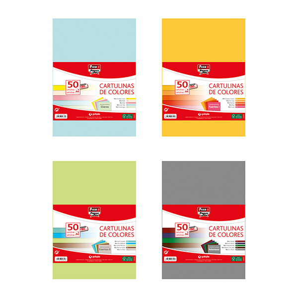 CARTULINA FIXO A3/180 FUERTE 00001794 50