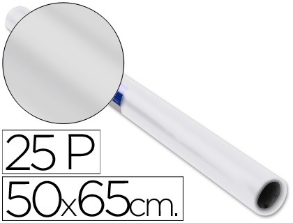 PAPEL CHAROL BLANCO ROLL.25H 50x65 22091