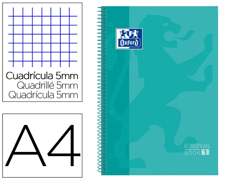CUADERNO OXFORD 400040983 A4+ 80H ICE MI