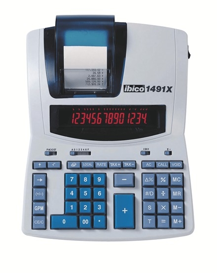 CALCULADORA IMPRESORA TERMIC.IBICO 1491X
