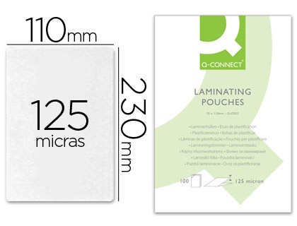 FUNDA PLASTIF.110x230 125m QC 63422 C100