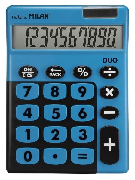 CALCULADORA 10D AZUL MILAN 150610TDBBL