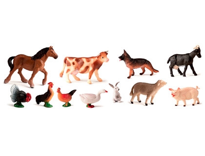 JUEGO MINILAND ANIMALES 68464/27420 - JU