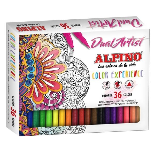 ROTULADOR DUAL ART.C/36 ALPINO AR000176