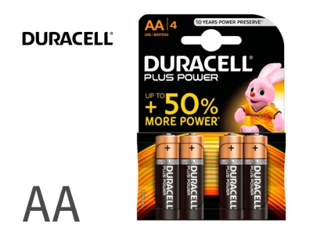 PILA DURACELL ALCAL.PLUS AA 49962/940279