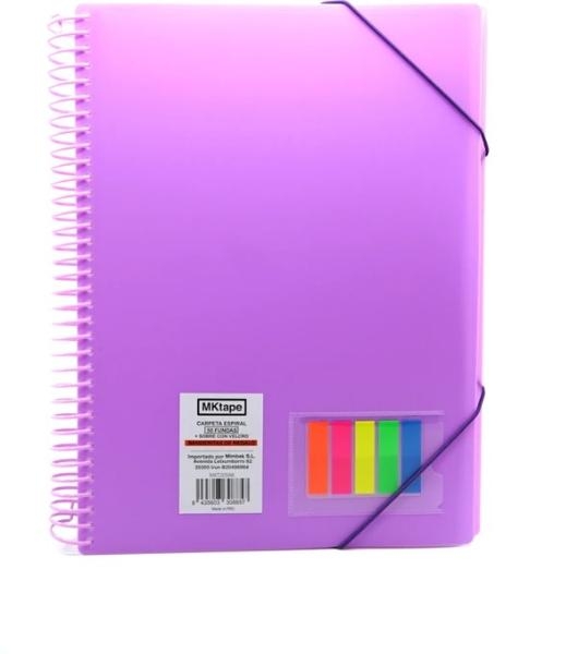CARPETA MKT Fº 50-FUNDAS LILA MKT20566