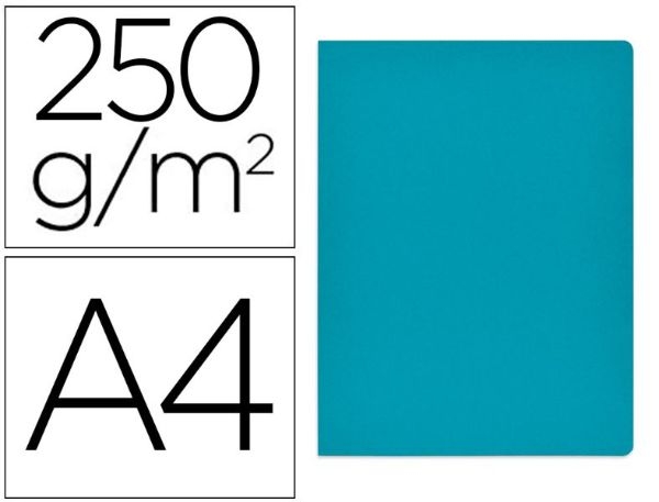 SUBCARPETA A4/250g AZUL IN.GIO 400040483