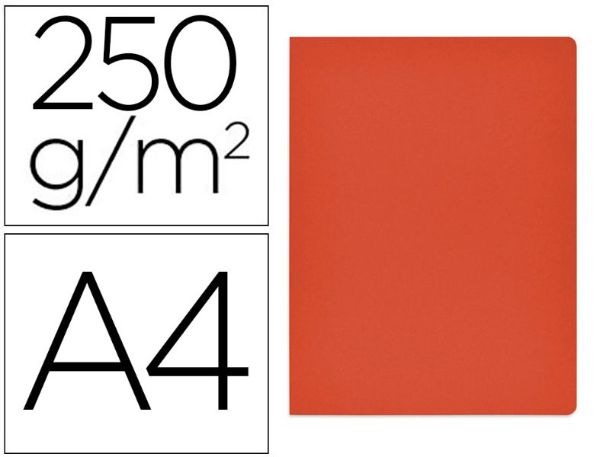 SUBCARPETA A4/250g ROJO IN.GIO 400040487