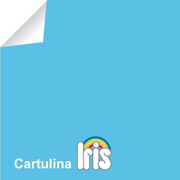 CARTULINA 50x65 185 IRIS TURQU.200040264